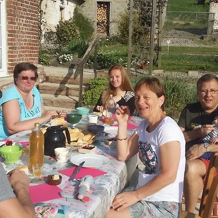 فندق مبيت وإفطار Ferme De Sainte Austreberthe Marenla
